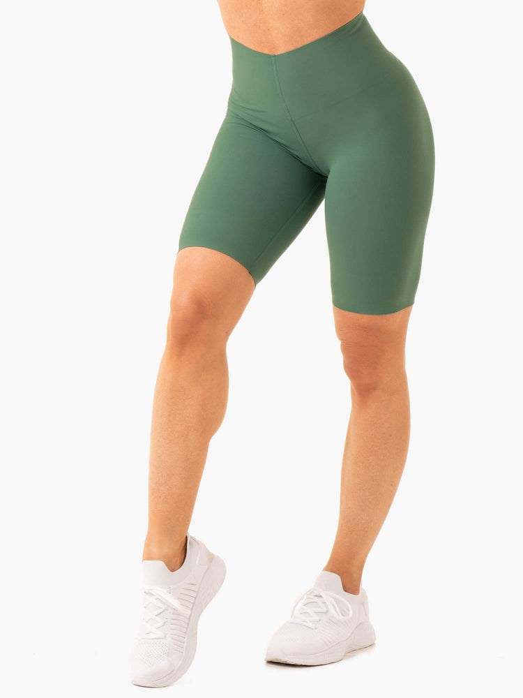 Ryderwear Extend Compression Bike Shorts Mörkgröna | QWN-217846