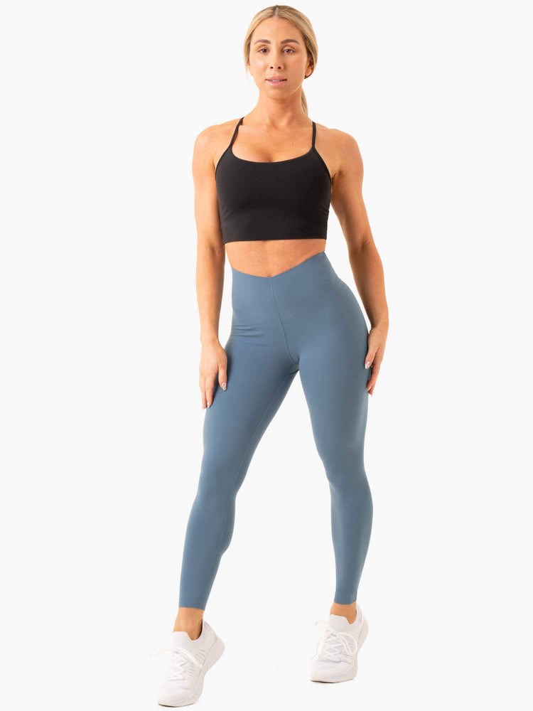 Ryderwear Extend Compression Leggings Blå | BRC-652874