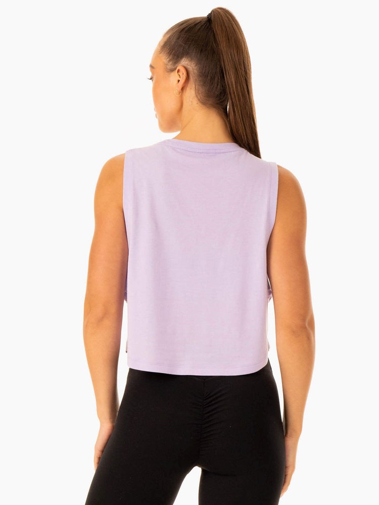 Ryderwear Flow Scoop Tank Lavendel | IKH-729506