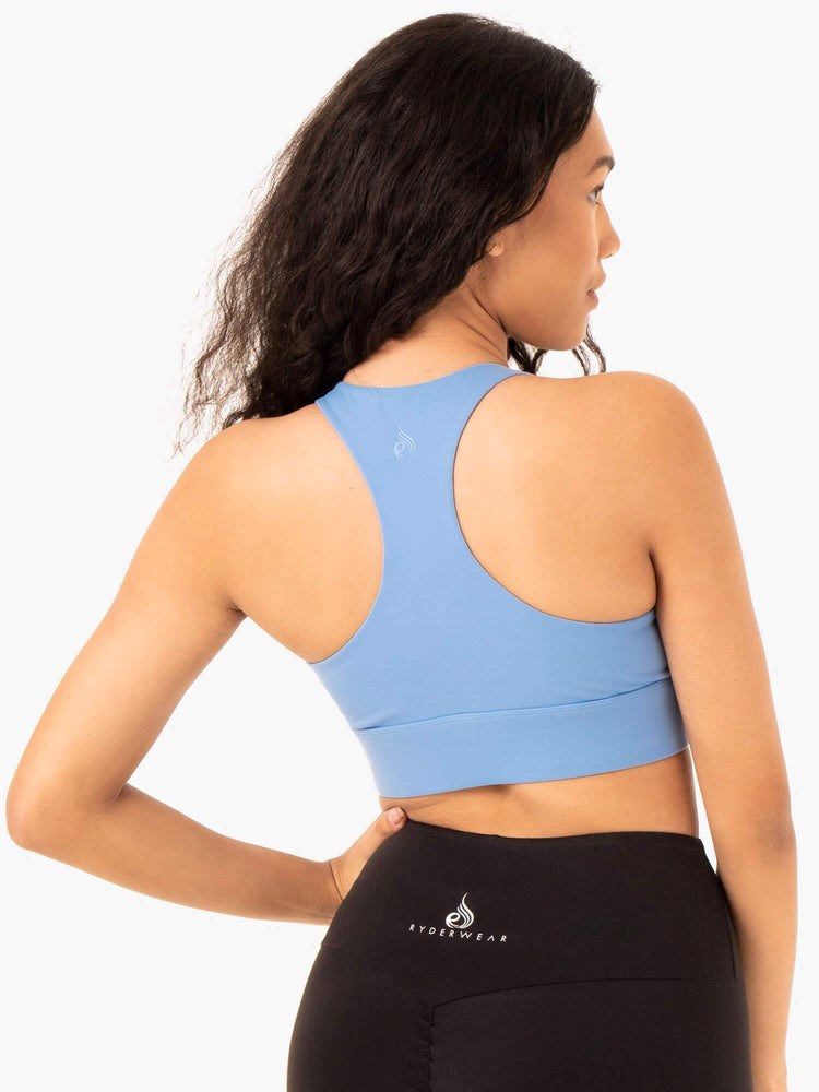 Ryderwear Focus Contour Sports Bra Blå | IRW-327089