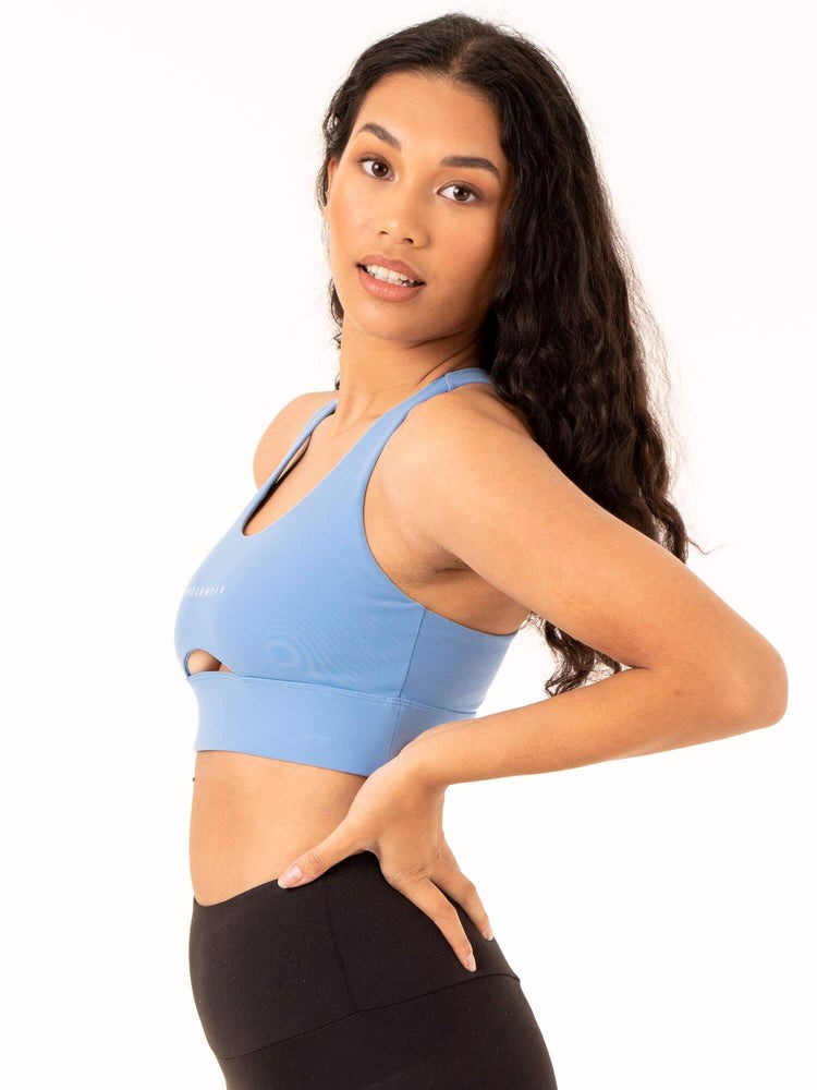 Ryderwear Focus Contour Sports Bra Blå | IRW-327089