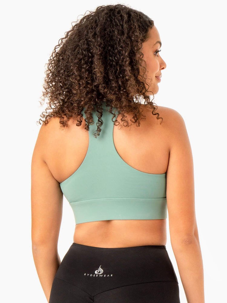 Ryderwear Focus Contour Sports Bra Sage | ALV-145708