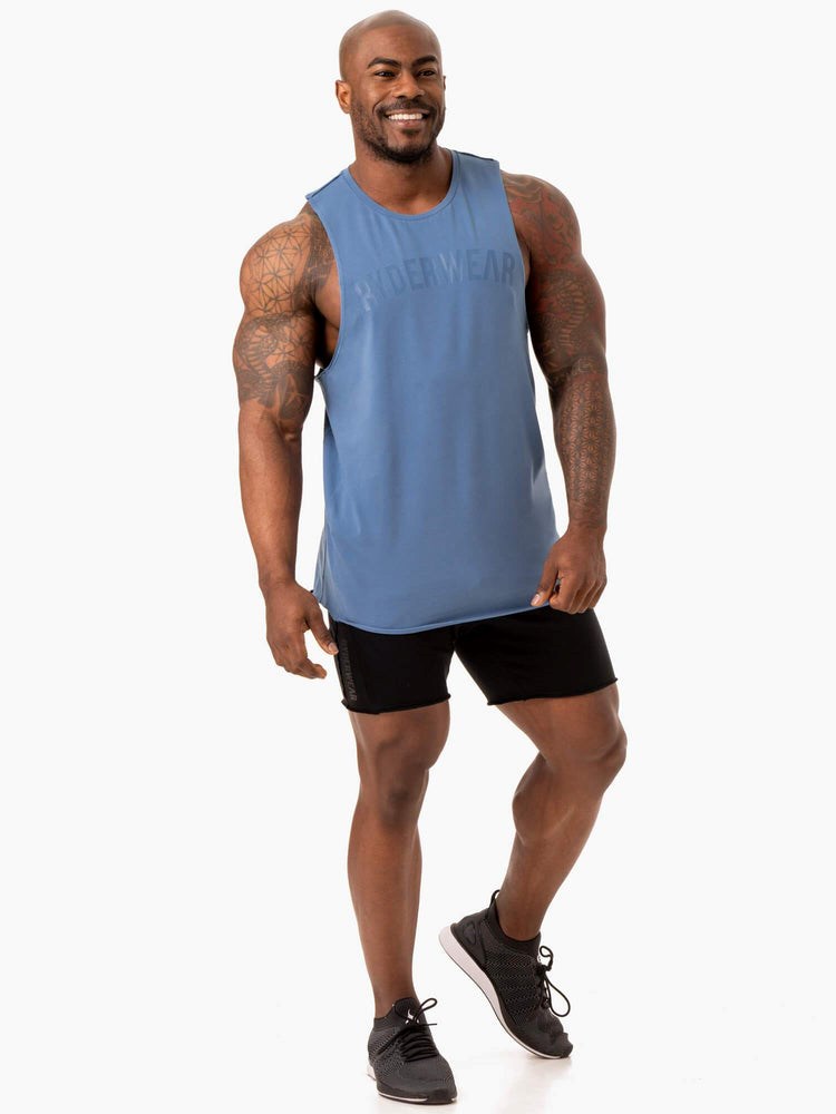 Ryderwear Force Baller Tank Blå | XWH-435201