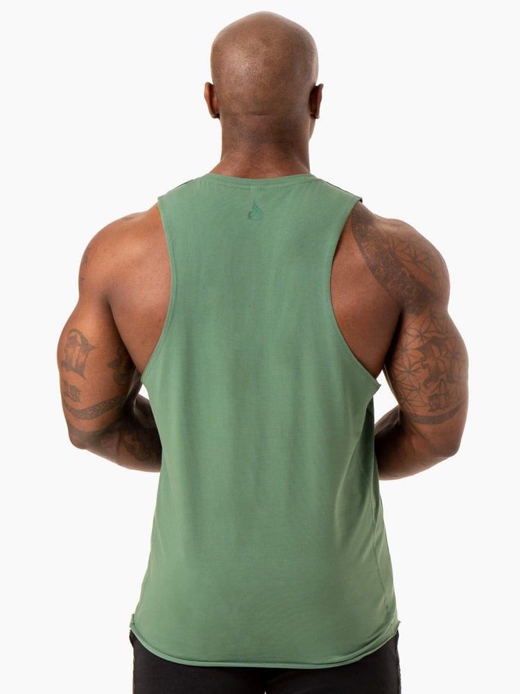 Ryderwear Force Baller Tank Gröna | NDY-486901