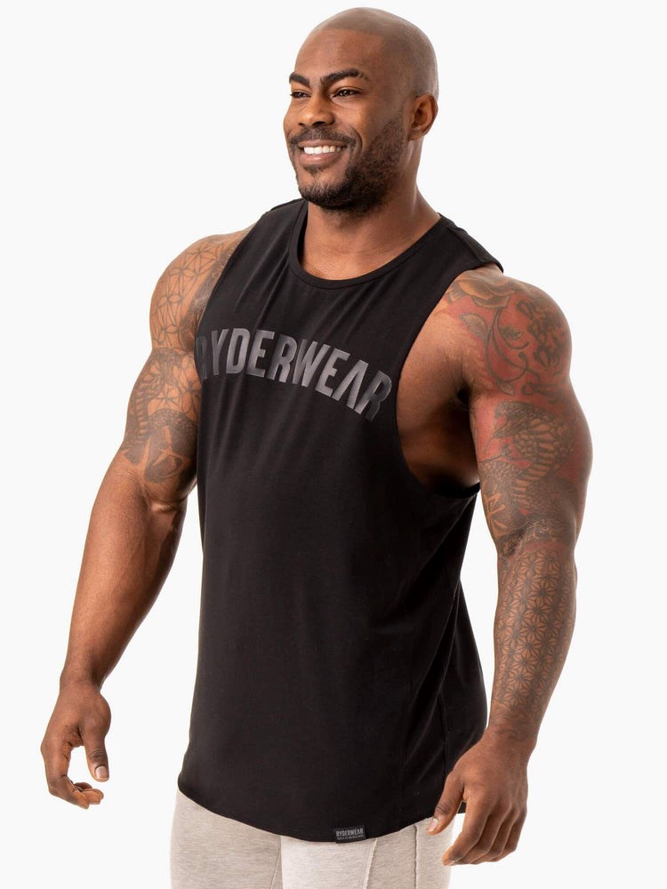 Ryderwear Force Baller Tank Svarta | CWY-872360