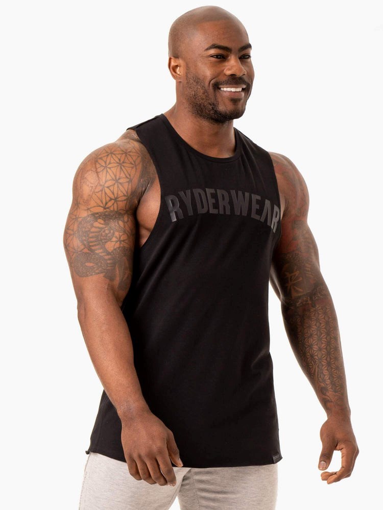 Ryderwear Force Baller Tank Svarta | CWY-872360