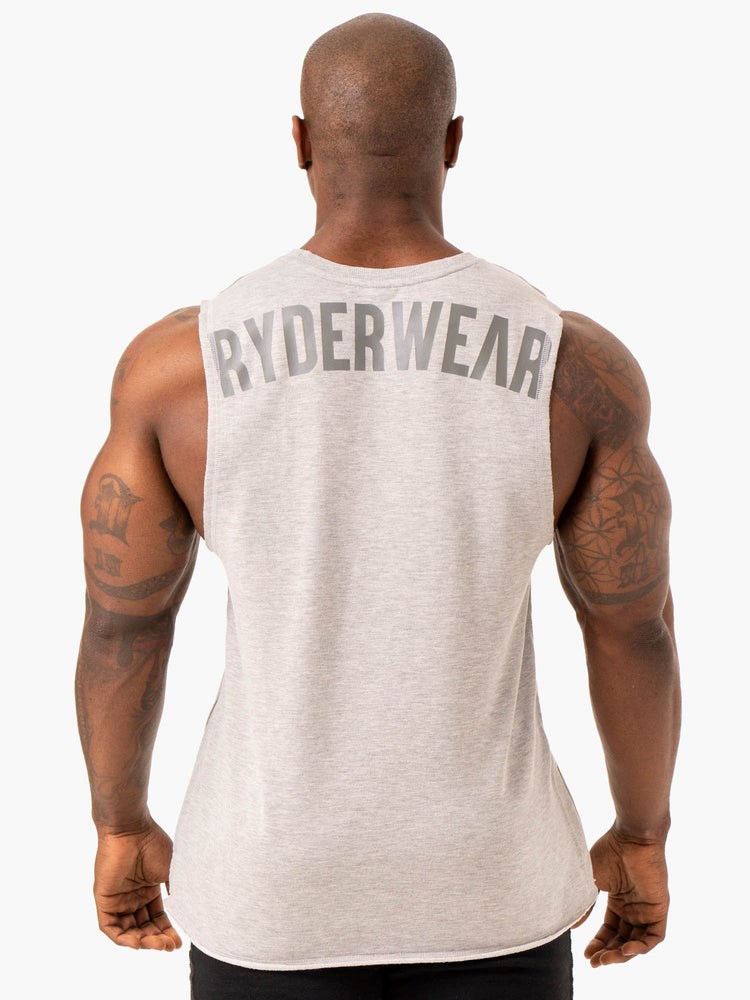 Ryderwear Force Fleece Tank Grå | JWD-785492