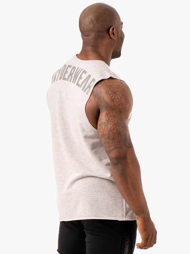 Ryderwear Force Fleece Tank Grå | JWD-785492