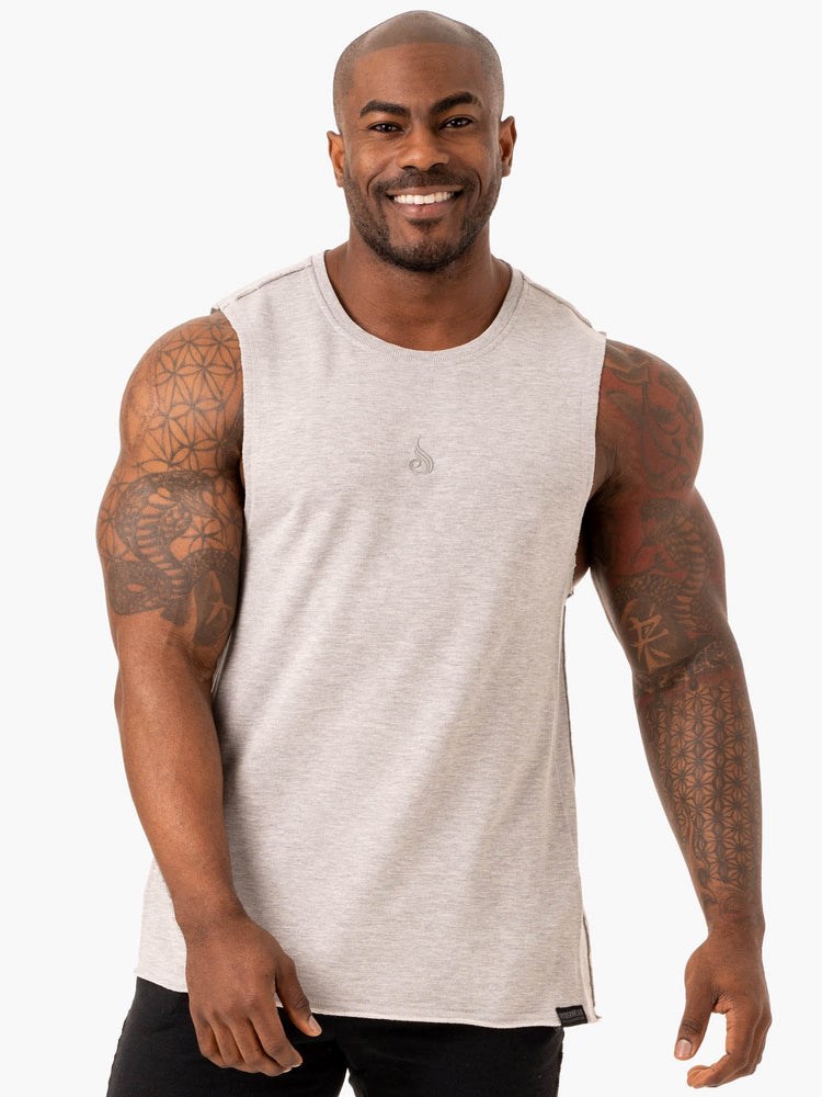 Ryderwear Force Fleece Tank Grå | JWD-785492