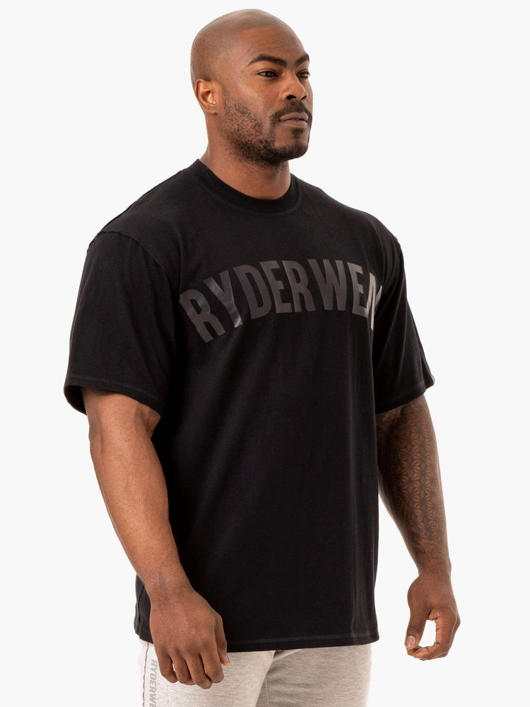 Ryderwear Force Oversized T-Shirt Svarta | ZCO-480312