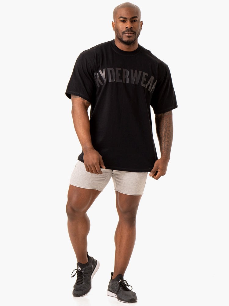 Ryderwear Force Oversized T-Shirt Svarta | ZCO-480312