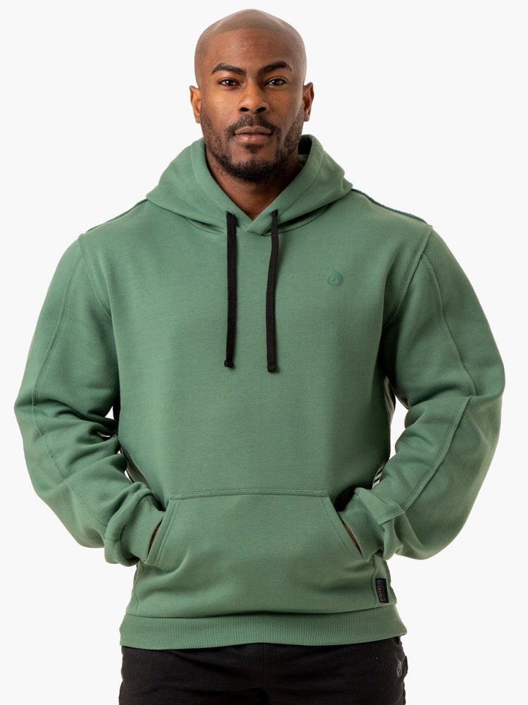 Ryderwear Force Pullover Hoodie Gröna | ZNJ-927056