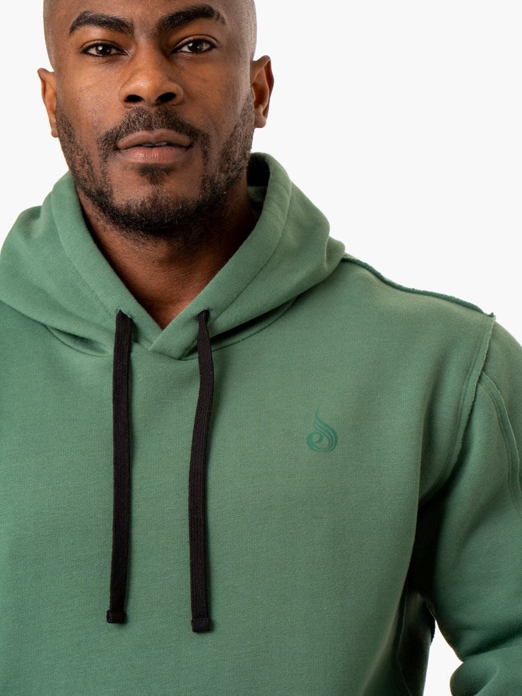 Ryderwear Force Pullover Hoodie Gröna | ZNJ-927056