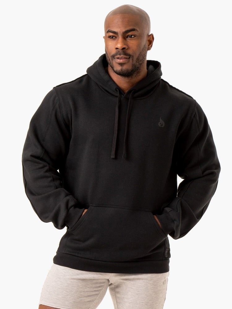 Ryderwear Force Pullover Hoodie Svarta | LZY-506973