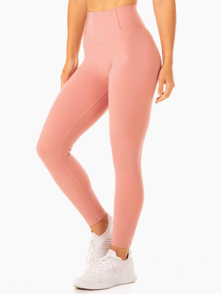 Ryderwear Form Scrunch Bum Leggings Rosa | OIA-462835