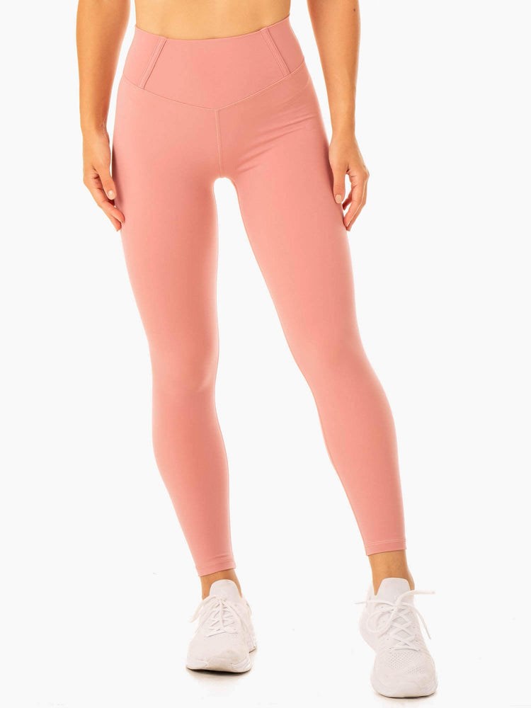 Ryderwear Form Scrunch Bum Leggings Rosa | OIA-462835