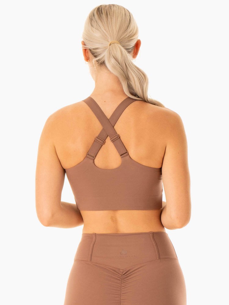 Ryderwear Form Sports Bra Mocha | SPX-178023