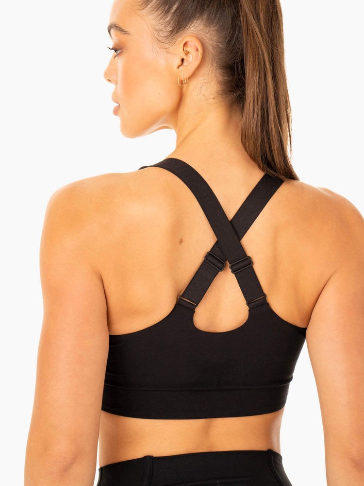 Ryderwear Form Sports Bra Svarta | VXO-345971