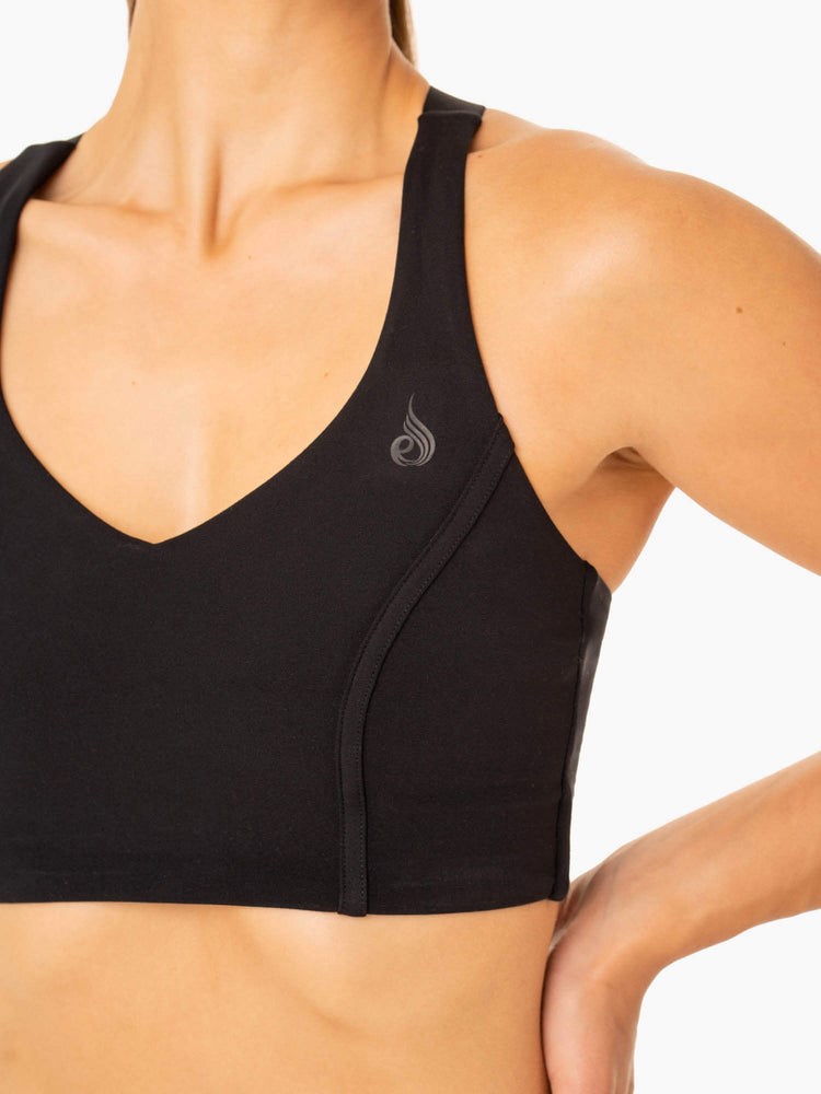 Ryderwear Form Sports Bra Svarta | VXO-345971