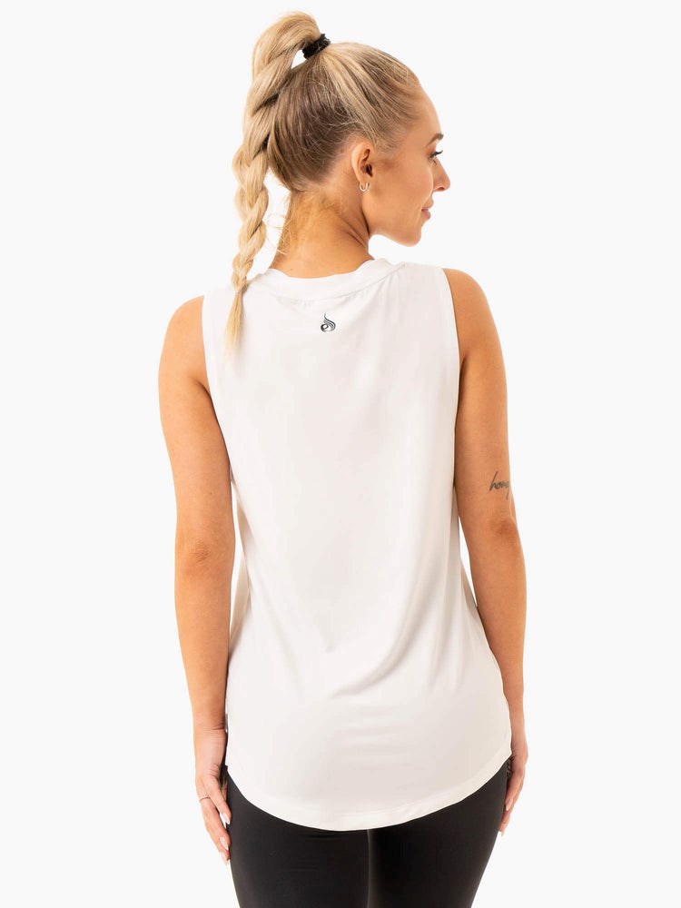 Ryderwear Freedom Tränings Tank Vita | VEA-950284