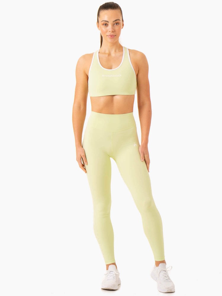 Ryderwear Frequency High Impact Sports Bra Mintgröna | ION-526408