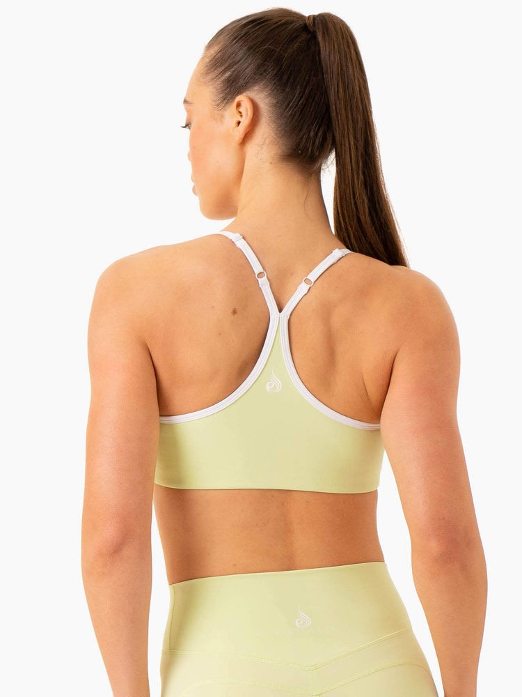 Ryderwear Frequency Sports Bra Mintgröna | EBA-574306