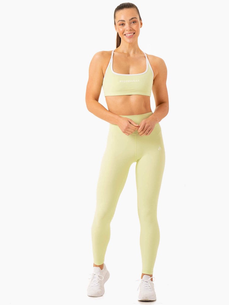 Ryderwear Frequency Sports Bra Mintgröna | EBA-574306