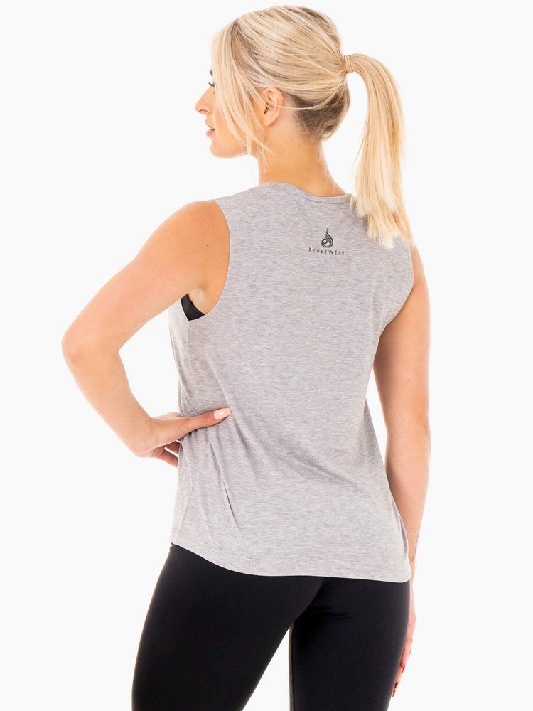 Ryderwear Ladies Baller Tank Grå | DHO-729360