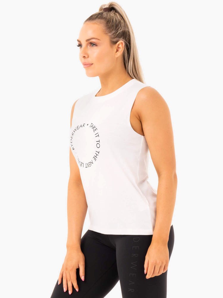 Ryderwear Ladies Baller Tank Vita | PDB-894206