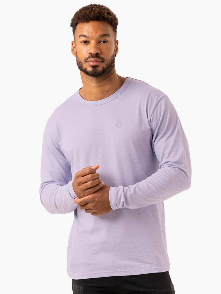 Ryderwear Lift Long Sleeve T-Shirt Lavendel | VFT-439126