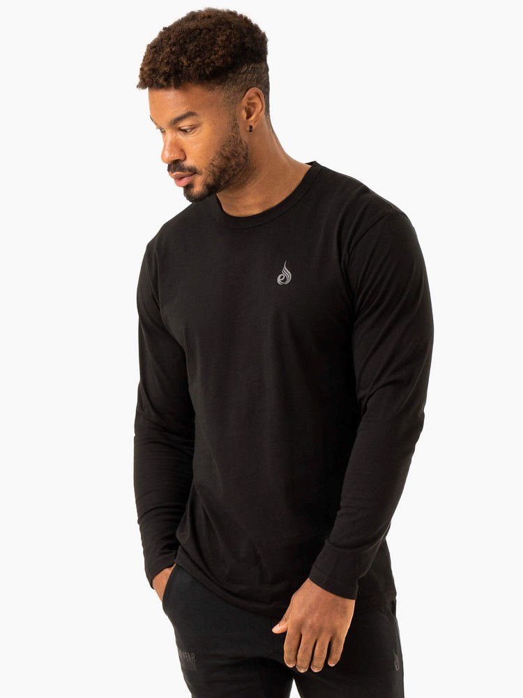 Ryderwear Lift Long Sleeve T-Shirt Svarta | KRQ-391780