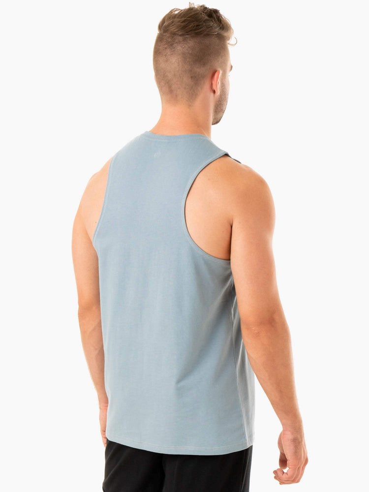 Ryderwear Limitless Baller Tank Blå | ZAW-698023