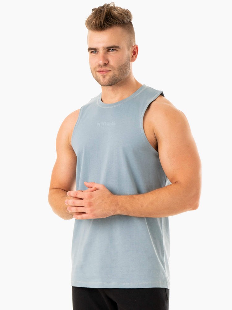 Ryderwear Limitless Baller Tank Blå | ZAW-698023