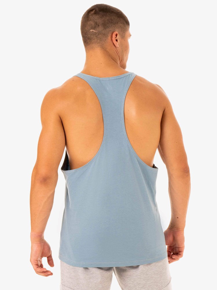 Ryderwear Limitless Stringer T-Back Blå | RZN-078951