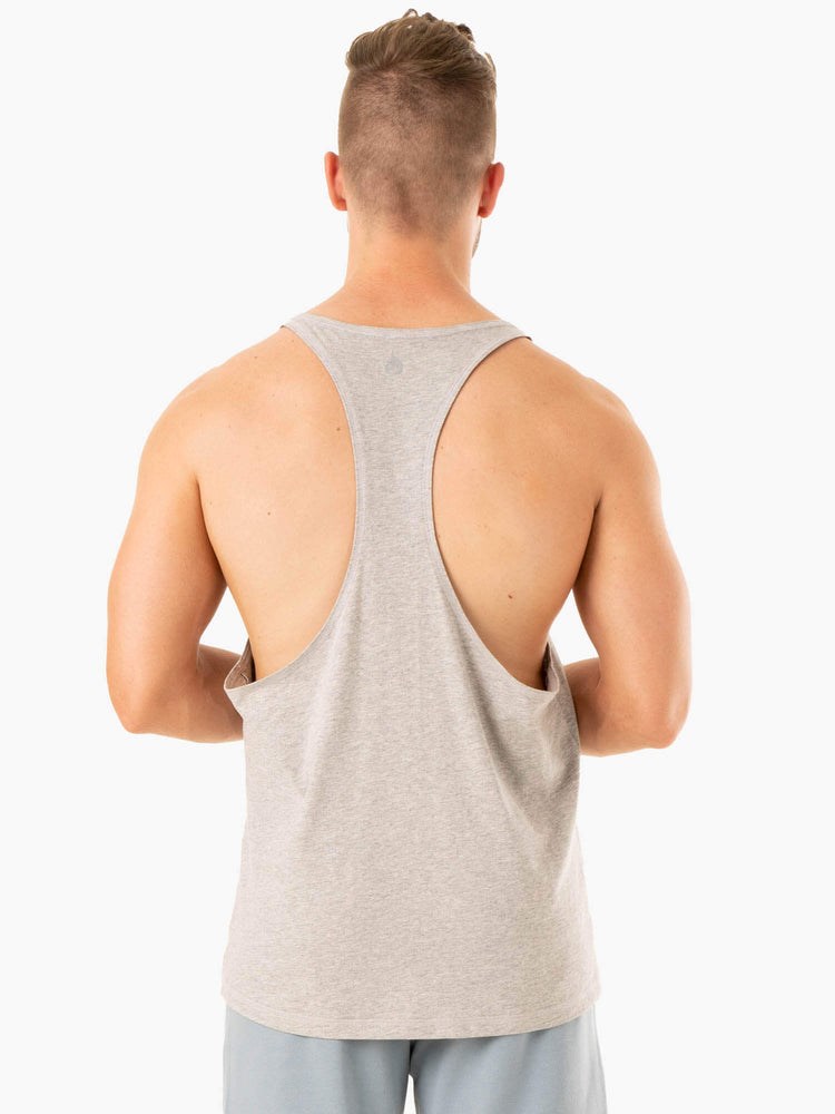 Ryderwear Limitless Stringer T-Back Grå | LQU-718462