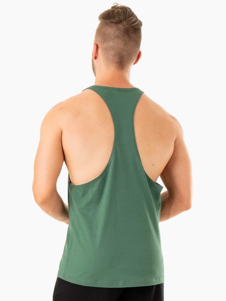 Ryderwear Limitless Stringer T-Back Gröna | PJG-394681