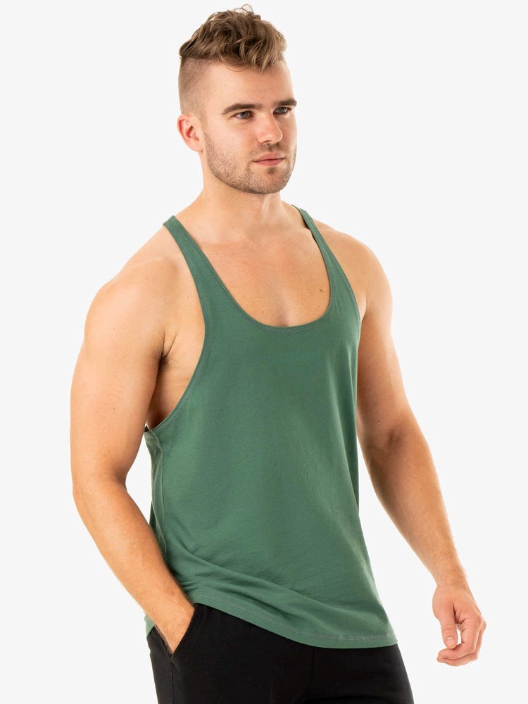 Ryderwear Limitless Stringer T-Back Gröna | PJG-394681