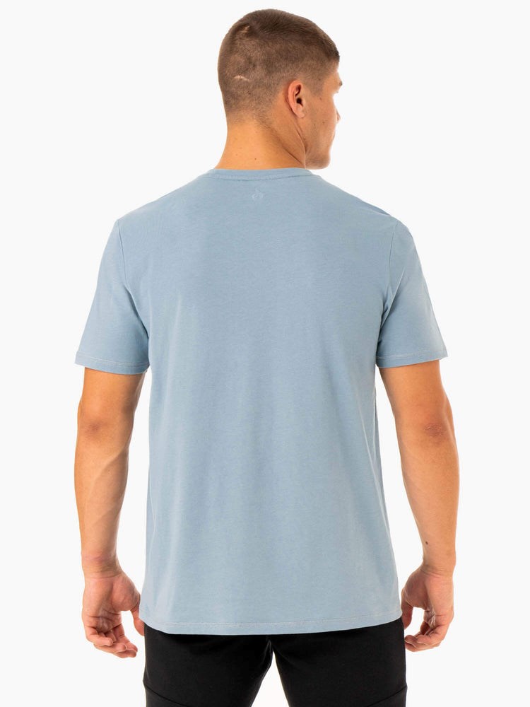 Ryderwear Limitless T-Shirt Blå | MXY-509478