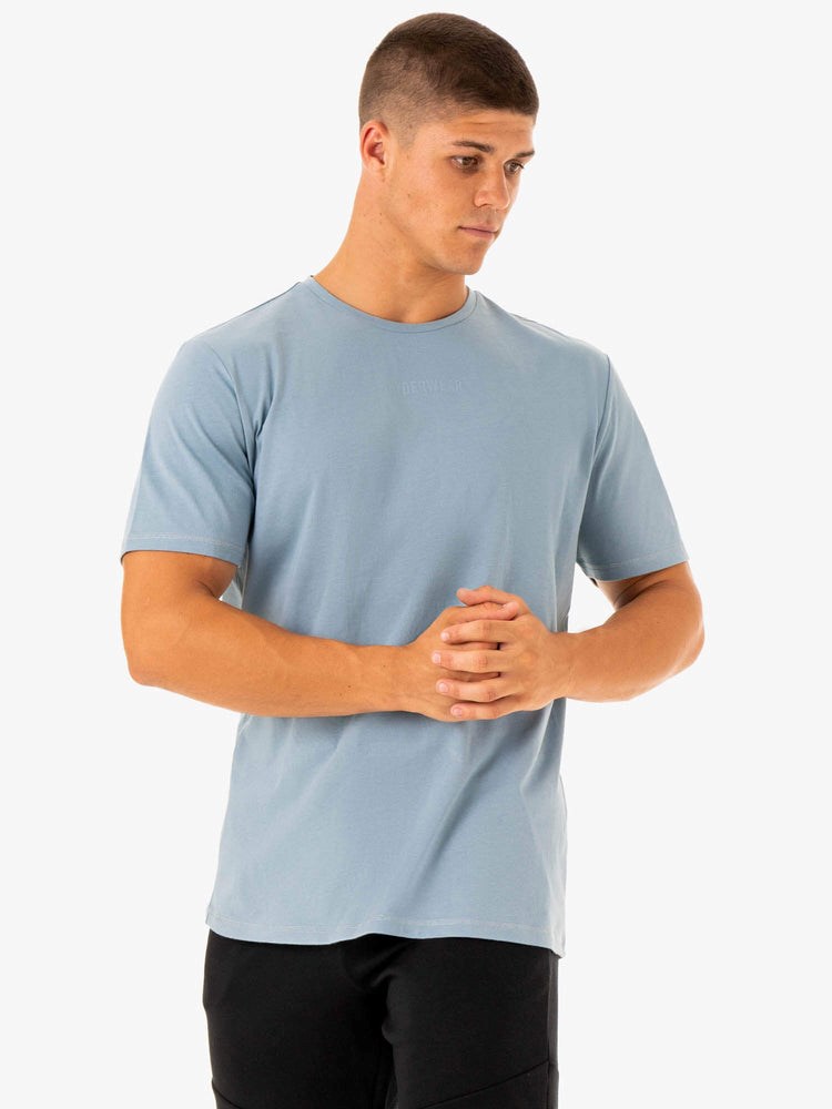 Ryderwear Limitless T-Shirt Blå | MXY-509478