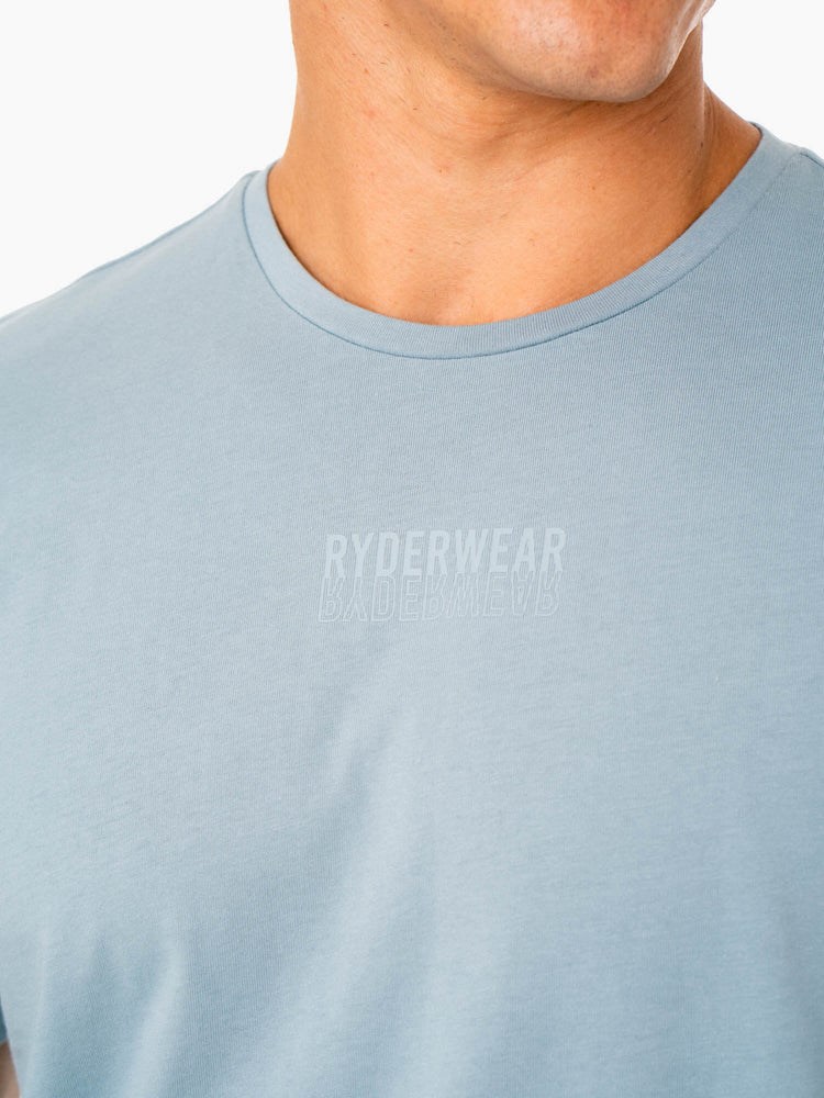 Ryderwear Limitless T-Shirt Blå | MXY-509478