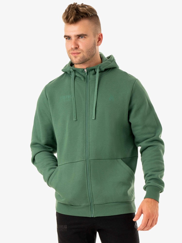 Ryderwear Limitless Zip Up Jacket Gröna | URD-589620