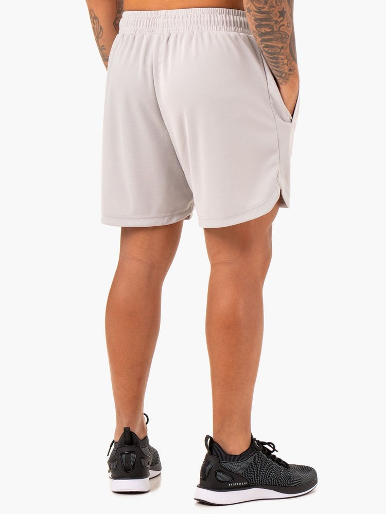 Ryderwear Mesh Tränings Shorts Grå | FJL-958647