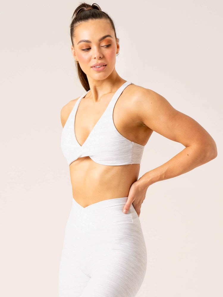 Ryderwear Momentum Twist Sports Bra Grå | PKF-379465