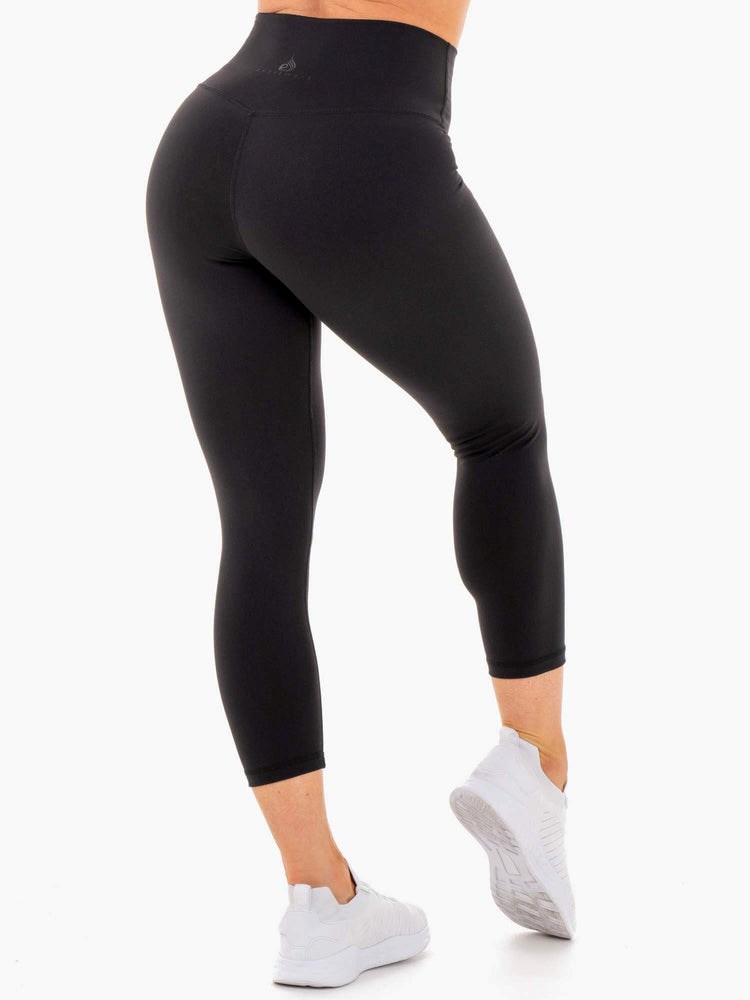 Ryderwear Motion High Waisted 7/8 Leggings Svarta | KBI-567904