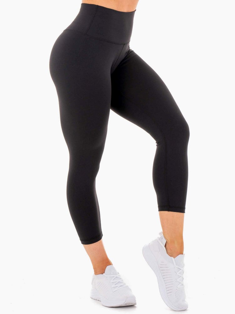 Ryderwear Motion High Waisted 7/8 Leggings Svarta | KBI-567904