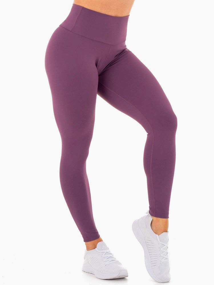 Ryderwear Motion High Waisted Leggings Lila | UVP-016498