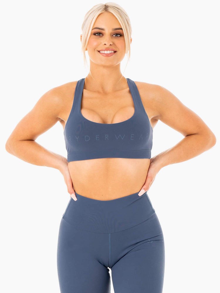 Ryderwear Motion Sports Bra Blå | RPE-825936