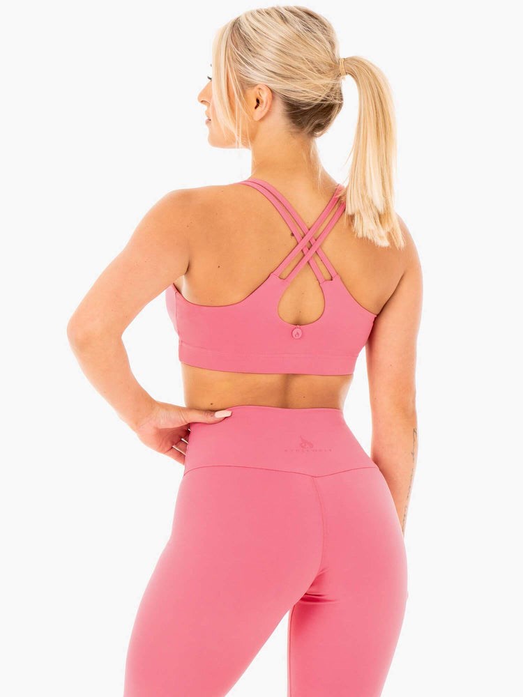 Ryderwear Motion Sports Bra Rosa | UJX-807356