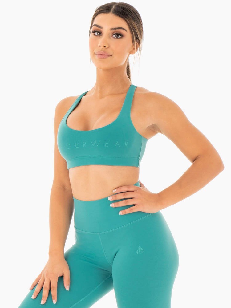 Ryderwear Motion Sports Bra Teal | FIZ-291840