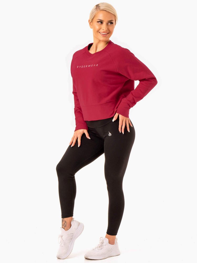 Ryderwear Motion Tröja Röda | IVD-736415